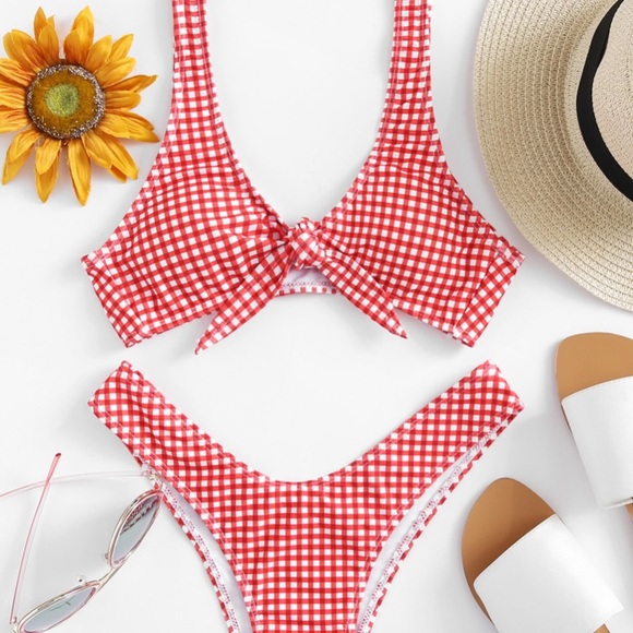 Francesca's Collections Other - NWOT plaid bikini